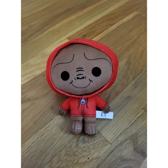 E.T. The Extra-Terrestrial Plush Toy Factory Red Hoodie 8" Universal Studios - Picture 1 of 11